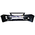 2817G-87Q-0 Front Primed Bumper Cover, White Glove Premium Unfolded Delivery, CAPA Certified, Coupe