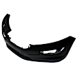 2822-87Q-0 Front Primed Bumper Cover, White Glove Premium Unfolded Delivery, CAPA Certified, Hatchback