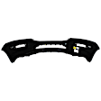 2822-87Q-0 Front Primed Bumper Cover, White Glove Premium Unfolded Delivery, CAPA Certified, Hatchback