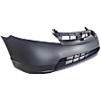 2912-87Q-0 Front Primed Bumper Cover Sedan, CAPA Certified, White Glove Premium Unfolded Delivery