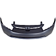 2912-87Q-0 Front Primed Bumper Cover Sedan, CAPA Certified, White Glove Premium Unfolded Delivery