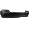 2912-89-0 Rear Primed Bumper Cover, White Glove Premium Unfolded Delivery,  Sedan, 1.3L/1.8L Engine
