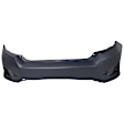 2913A-89-0 Rear Primed Bumper Cover, White Glove Premium Unfolded Delivery,  Sedan