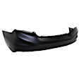 2913E-89-0 Rear, Primed Upper Bumper Cover, White Glove Premium Unfolded Delivery, Sedan
