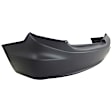2913H-89-0 Rear Primed Bumper Cover, White Glove Premium Unfolded Delivery, Sedan