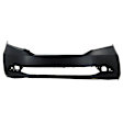 2922C-87-0 Front Primed Bumper Cover, White Glove Premium Unfolded Delivery,  EX/EX-L/LX Models, Without Parking Aid Sensor Holes