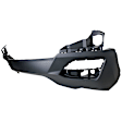 2017 Honda Pilot - Front, Upper Primed Bumper Cover, White Glove Delivery, CAPA Certified