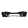 2932A-87Q-0 Front Primed Bumper Cover, White Glove Premium Unfolded Delivery, CAPA Certified