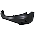 2932B-87Q-0 Front Primed Bumper Cover, White Glove Premium Unfolded Delivery, CAPA Certified