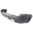 2932B-89Q-0 Rear Primed Bumper Cover, White Glove Premium Unfolded Delivery, CAPA Certified