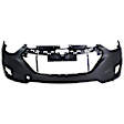 3175-87-0 Front Primed Bumper Cover, White Glove Premium Unfolded Delivery,  With Emblem Provision