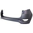 3175A-89U-0 Rear Primed Upper Bumper Cover, White Glove Premium Unfolded Delivery