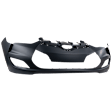 3188-87-0 Front Primed Bumper Cover, White Glove Premium Unfolded Delivery,  Without Turbo Model