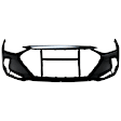 3194B-87-1 Front Primed Bumper Cover, White Glove Premium Unfolded Delivery