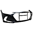 3194B-87-1 Front Primed Bumper Cover, White Glove Premium Unfolded Delivery