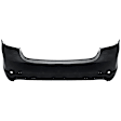3194B-89Q-3 Rear Primed Bumper Cover, White Glove Premium Unfolded Delivery, CAPA Certified