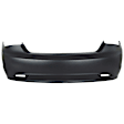 3198-89B-0 Rear Primed Bumper Cover, White Glove Premium Unfolded Delivery