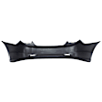 3198-89B-0 Rear Primed Bumper Cover, White Glove Premium Unfolded Delivery
