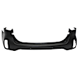3227A-89UQ-0 Rear, Primed Upper Bumper Cover, White Glove Premium Unfolded Delivery, CAPA CERTIFIED
