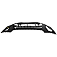 3232-87Q-0 Front Primed Upper Bumper Cover, White Glove Premium Unfolded Delivery, CAPA Certified