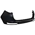 3232-89Q-0 Rear, Primed Upper Bumper Cover, White Glove Premium Unfolded Delivery, CAPA CERTIFIED