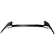 3232A-89Q-0 Rear, Primed Upper Bumper Cover, White Glove Premium Unfolded Delivery, CAPA CERTIFIED