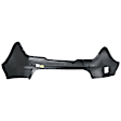 3236AA-89Q-0 Rear Primed Bumper Cover, White Glove Premium Unfolded Delivery, CAPA CERTIFIED, Hatchback