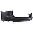 3242A-89-0 Rear, Primed Upper Bumper Cover, White Glove Premium Unfolded Delivery, Sedan