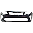 3246AB-87-0 Front Primed Bumper Cover, White Glove Premium Unfolded Delivery