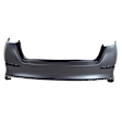 3246AD-89Q-0 Rear Primed Bumper Cover, White Glove Premium Unfolded Delivery, CAPA Certified