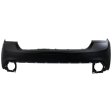 329C-87QU Front Primed Upper Bumper Cover, White Glove Premium Unfolded Delivery, CAPA Certified