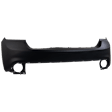 329C-87QU Front Primed Upper Bumper Cover, White Glove Premium Unfolded Delivery, CAPA Certified
