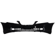 3313-87-0 Front Primed Bumper Cover, White Glove Premium Unfolded Delivery,  With Fog Light Holes, Without Parking Aid Sensor Holes