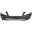3337C-87-0 Front Primed Bumper Cover, White Glove Premium Unfolded Delivery
