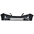 3337C-87Q-0 Front Primed Bumper Cover, White Glove Premium Unfolded Delivery, CAPA Certified