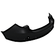 3439-89-0 Rear Primed Lower Textured Bumper Cover, White Glove Premium Unfolded Delivery, Sedan