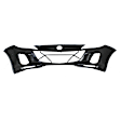 3467A-87Q-0 Front Primed Bumper Cover, White Glove Premium Unfolded Delivery, CAPA Certified