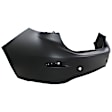 3467A-89Q-0 Rear Primed Bumper Cover, White Glove Premium Unfolded Delivery,  Sedan, CAPA Certified