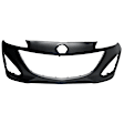 3473-87Q-0 Front Primed Bumper Cover, White Glove Premium Unfolded Delivery, CAPA Certified