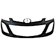 3476A-87Q-0 Front Upper Primed, Lower Textured Bumper Cover, White Glove Premium Unfolded Delivery,  CAPA CERTIFIED