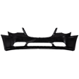 348-87QU Front Primed Bumper Cover, White Glove Premium Unfolded Delivery,  Without Headlight Washer Holes CAPA Certified