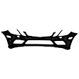 3529BO-87-0 Front Primed Bumper Cover, White Glove Premium Unfolded Delivery