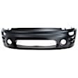 3713-87-1 Front Primed Bumper Cover, White Glove Premium Unfolded Delivery,  With Emblem Provision, Production Date From February 2002