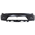 3731-87-0 Front Primed Bumper Cover, White Glove Premium Unfolded Delivery,  With Fog Light Holes