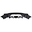 3731-87-0 Front Primed Bumper Cover, White Glove Premium Unfolded Delivery,  With Fog Light Holes