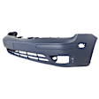 405-87-2 Front Primed Bumper Cover, White Glove Premium Unfolded Delivery,  For Models Without Appearance Package