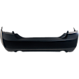 2009 Ford Fusion - Rear Primed Bumper Cover, For Models With Dual Exhaust Holes, White Glove Delivery