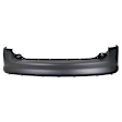 411C-89QU Rear, Primed Upper Bumper Cover, White Glove Premium Unfolded Delivery, CAPA CERTIFIED