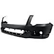 584D-87 Front, Upper Primed Bumper Cover, White Glove Premium Unfolded Delivery,  XLT/Eddie Bauer Models