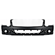 584D-87Q Front Primed Upper Bumper Cover, White Glove Premium Unfolded Delivery, CAPA Certified